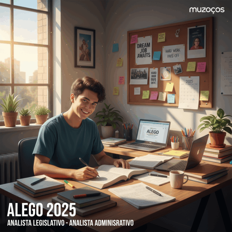 Concurso ALEGO 2025 - Preparação para Analista Administrativo