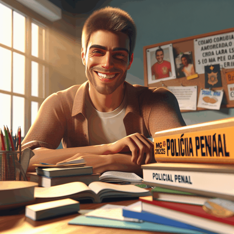 Concurso Apostila Polícia Penal MG 2025 - Preparação para Policial Penal