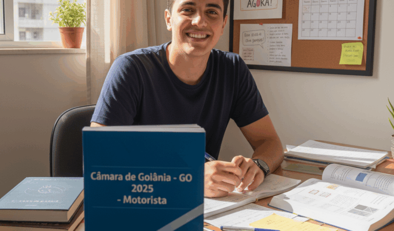 Apostila Câmara de Goiânia – GO 2025 – Motorista
