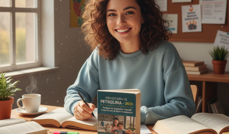 Apostila Prefeitura de Petrolina – PE 2025 – Professor de Educação Infantil e Anos Iniciais do Ensino Fundamental