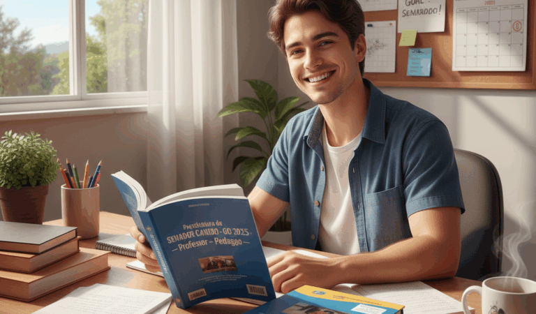 Apostila Prefeitura de Senador Canedo – GO 2025 – Professor – Pedagogo