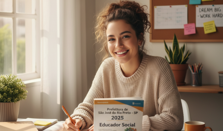 Apostila Prefeitura de São José do Rio Preto – SP 2025 – Educador Social