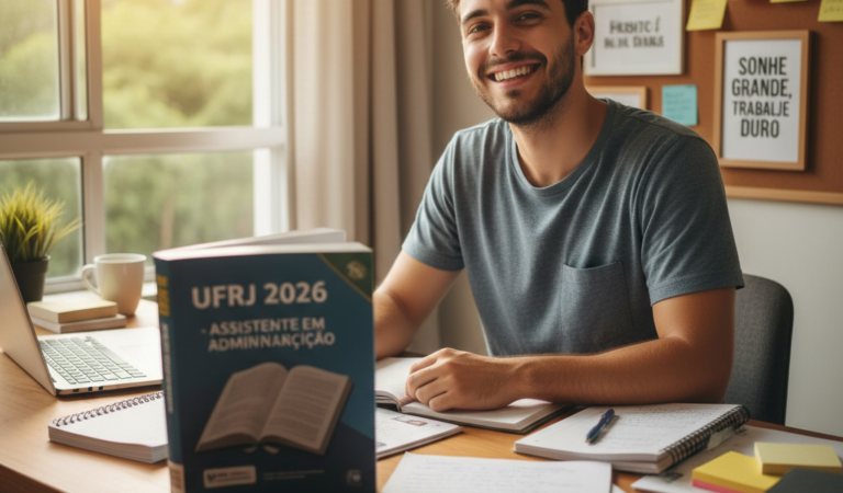 Apostila UFRJ 2026 – Assistente em Administração