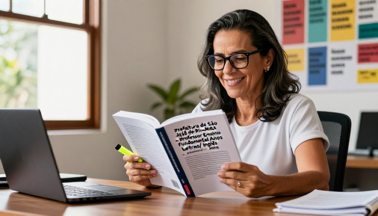 Concurso Prefeitura de São José de Ribamar-MA 2026 - Preparação para Professor Ensino Fundamental Anos Finais - Letras/Inglês